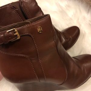 Tory Burch Wedge Booties